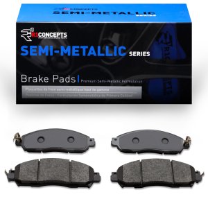 Nissan NP300 Frontier Brake Pads - Front - R1 Concepts - Semi-Metallic - `16-`20 Nissan NP300 Frontier Brake Pads - Front - R1 Concepts - Semi-Metallic - `16-`20